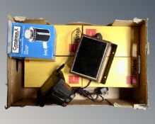A box containing Kodak glass photographic plates (boxed),
