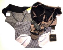 Five pairs of American lady's underwear including Marilyn Monroe,