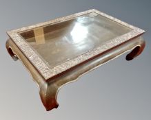 A Chinese style low display coffee table