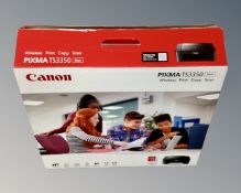 A Canon Pimxa TS3350 multi function printer,