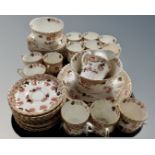 A 19th century china tea service