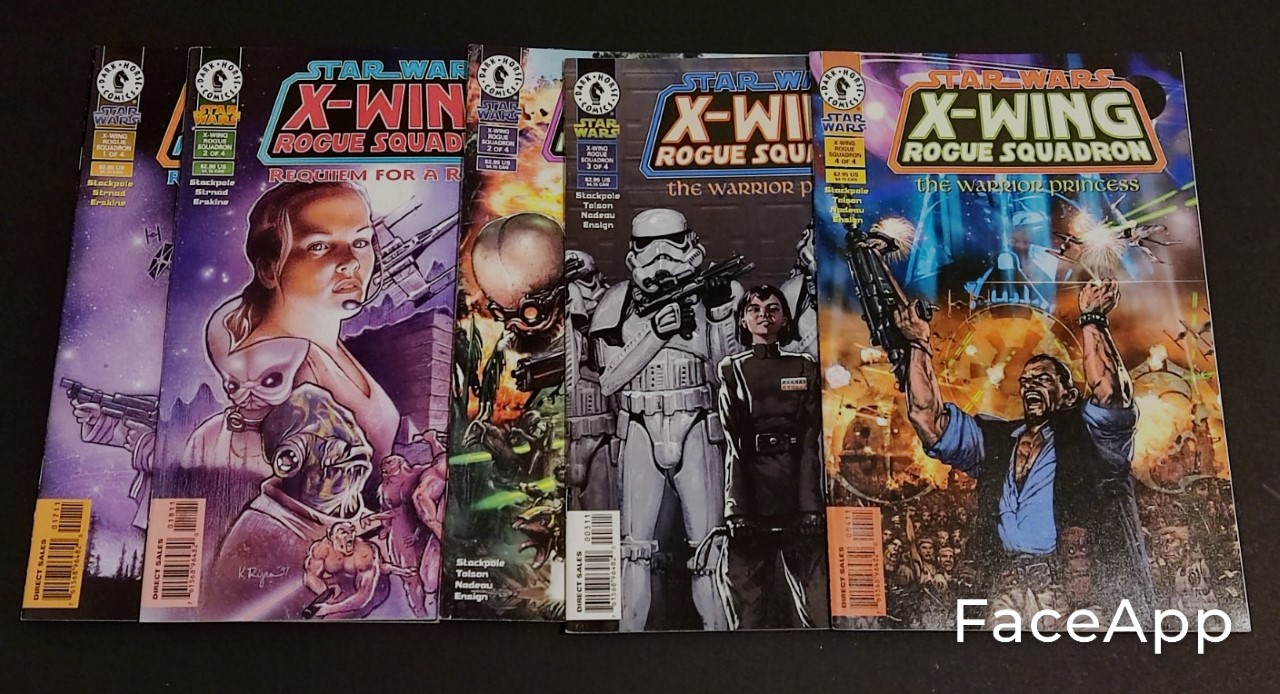 Collection of Star Wars X-Wing Rogue Squadron comics - Image 4 of 4