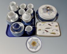 A quantity of assorted Denby dinner ware