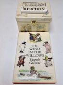 A Beatrix Potter world of Peter Rabbit box set togther with one further volume Wind In the Willows