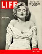 Marilyn Monroe on the cover of Life magazine poster - Phillipe Halsman. 86.