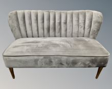A contemporary Art Deco style settee