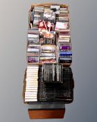 Three boxes of assorted CD's, DVD's, Classical music,