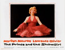 Vintage The Prince and the Showgirl lobby card (Warner Bros, 1957). 11x14 inches.