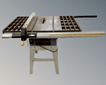 A professional table saw