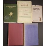 Collection of vintage books to include A.A.