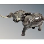 A large Beswick figure - Elephant CONDITION REPORT: Tusk damaged