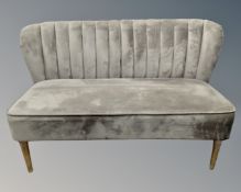 A contemporary Art Deco style settee