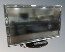 A Panasonic Viera 37" LCD TV with remote