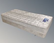 A Silent Knight Miracoil 3' mattress with divan base