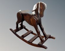 An American Amish rocking horse.
