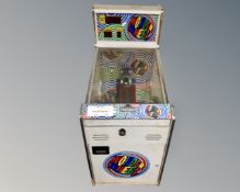A Wonder Wheel arcade ticket machine.
