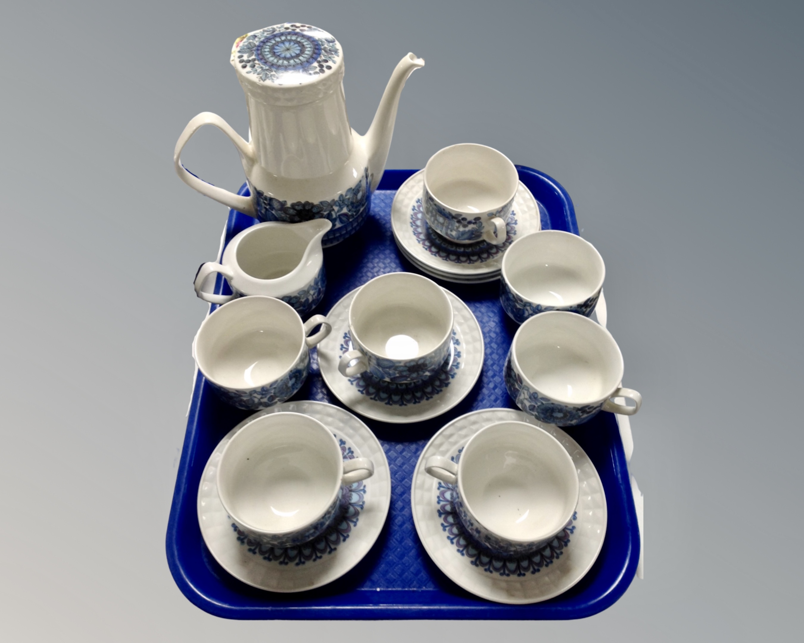 A Spanish Pontesa 15 piece tea set.