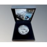 The Royal Mint : A 2010 Battle of Britain silver £5 coin.