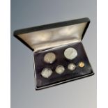 The Franklin Mint : First Coinage of the British Virgin Islands, proof set.