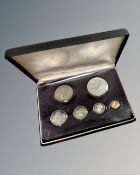 The Franklin Mint : First Coinage of the British Virgin Islands, proof set.