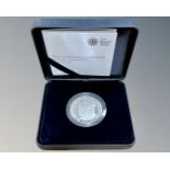 The Royal Mint : The 100th Anniversary of the death of Edith Cavell UK silver proof £5 coin, 28.28g.