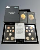 The Royal Mint : A 2015 United Kingdom definitive coin proof set