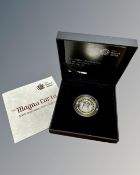 The Royal Mint : The 800th Anniversary of Magna Carta 2015 UK £2 silver proof coin, 12g.