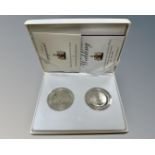 The Royal Mint : A two coin set A Royal Engagement and The Royal Wedding,