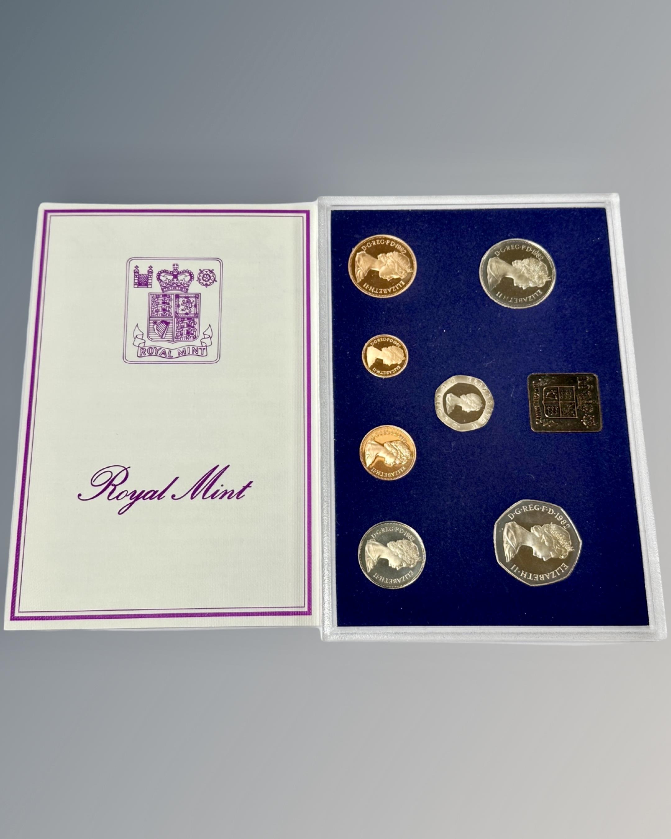 The Royal Mint : The proof coinage of Great Britain and Northern Ireland 1982