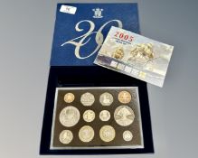 The Royal Mint : A 2005 United Kingdom proof set.