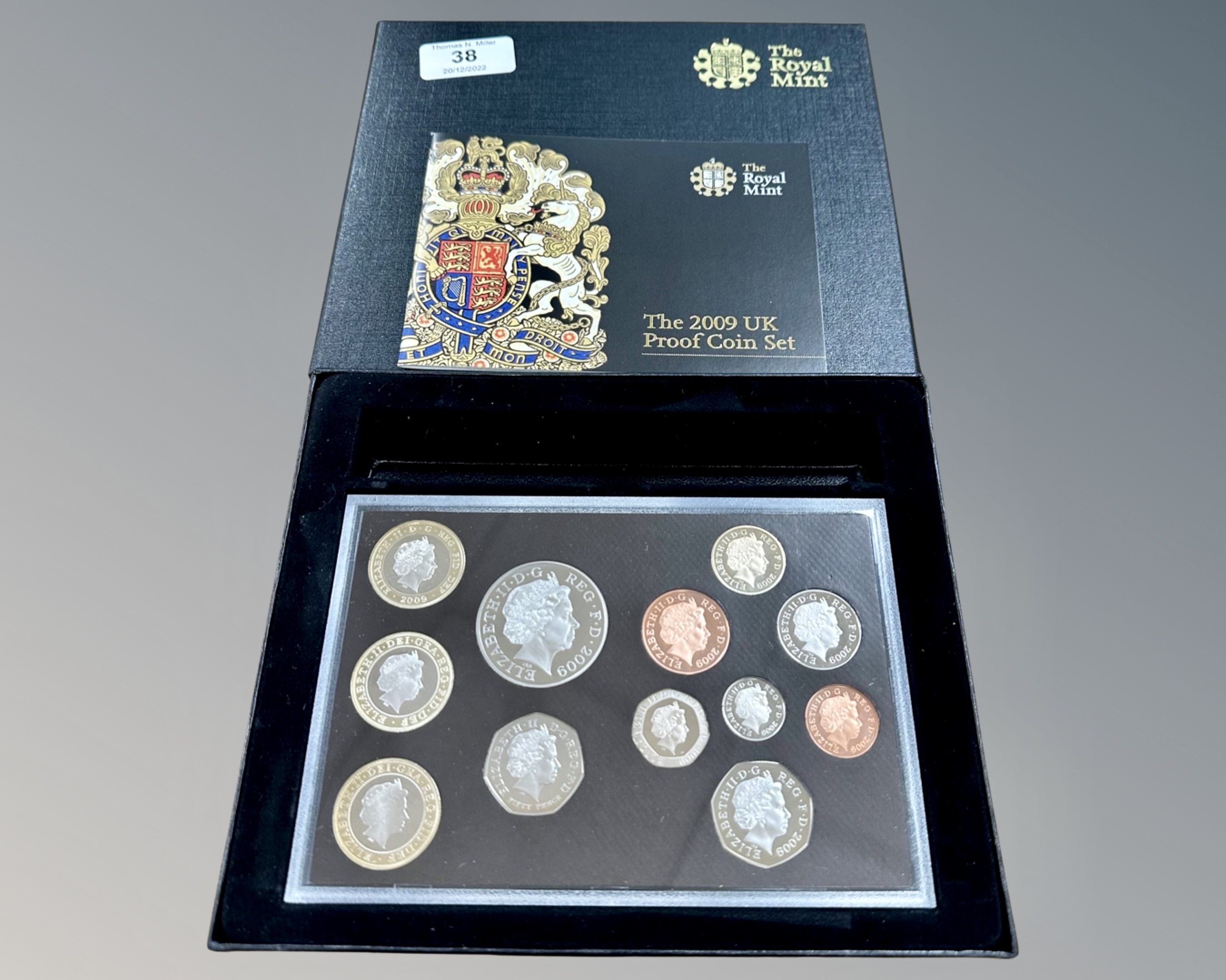 The Royal Mint : The 2009 United Kingdom proof coin set