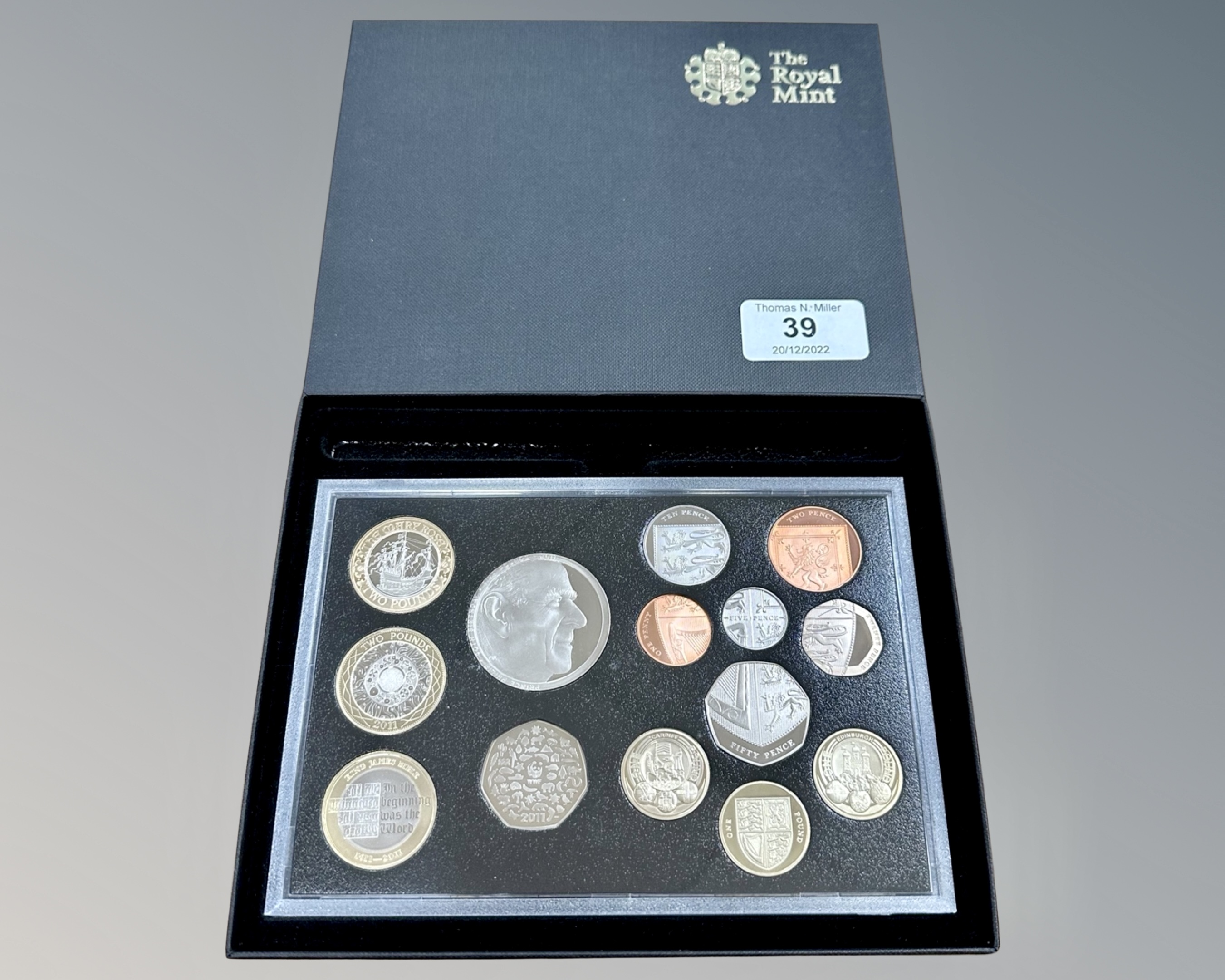 The Royal Mint : The 2011 United Kingdom proof coin set