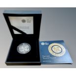 The Royal Mint : The Last 2016 UK silver proof £1 coin, 9.5g.
