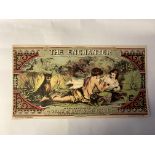 TOBACCO, crate label, Watson & McGill The Enchanter, 1890s US issue, 13 x 7, EX