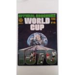FOOTBALL, signed Official World Cup 1970 brochure by Pele, signature to front cover, scuffs to cover