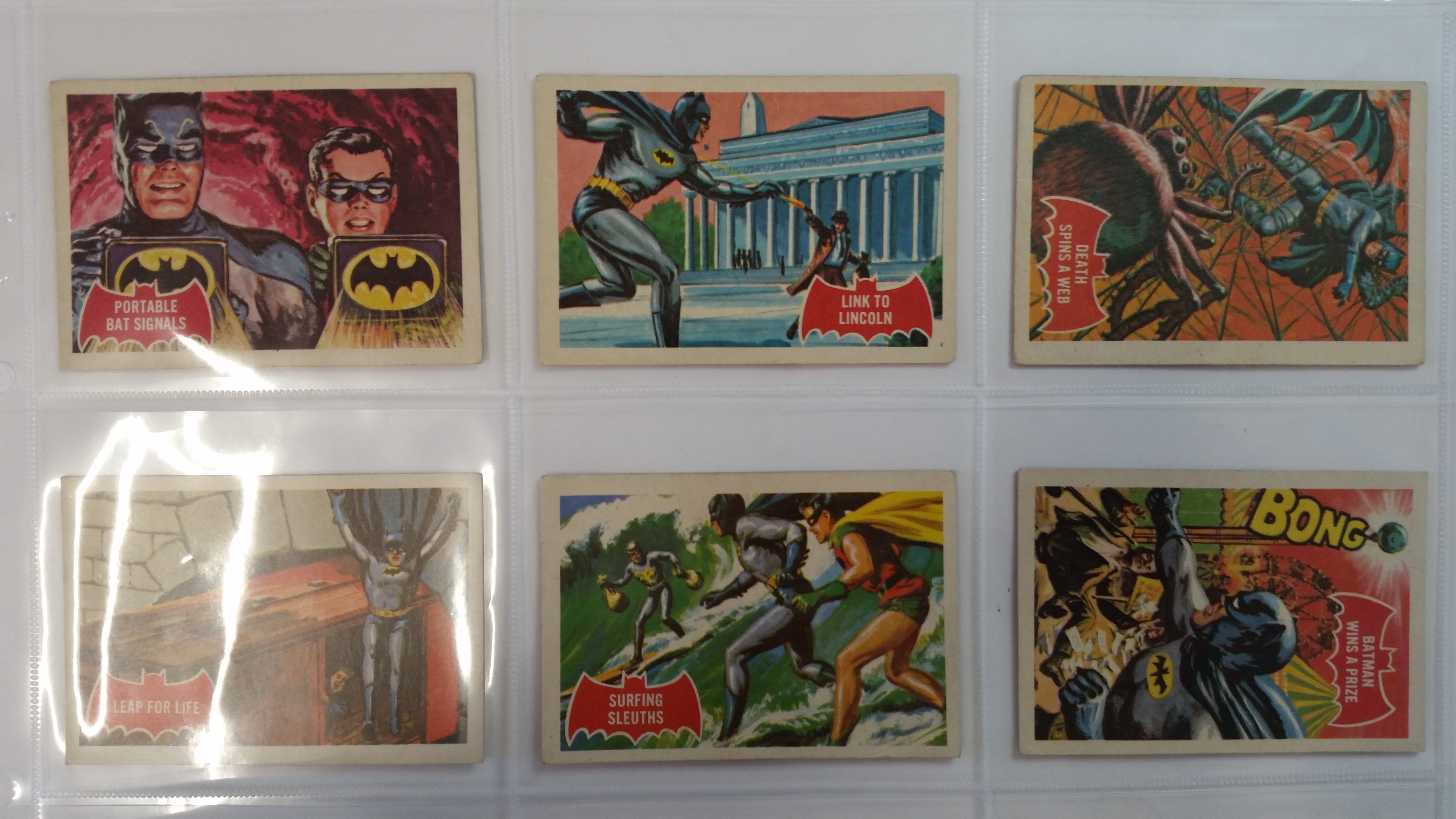 A. & B.C. GUM, Batman (1a-44a), complete, VG to EX, 44 - Image 8 of 19