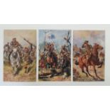 MILITARY, postcards, Cavalry on Active Service, complete, Tucks 3100, VG, 6