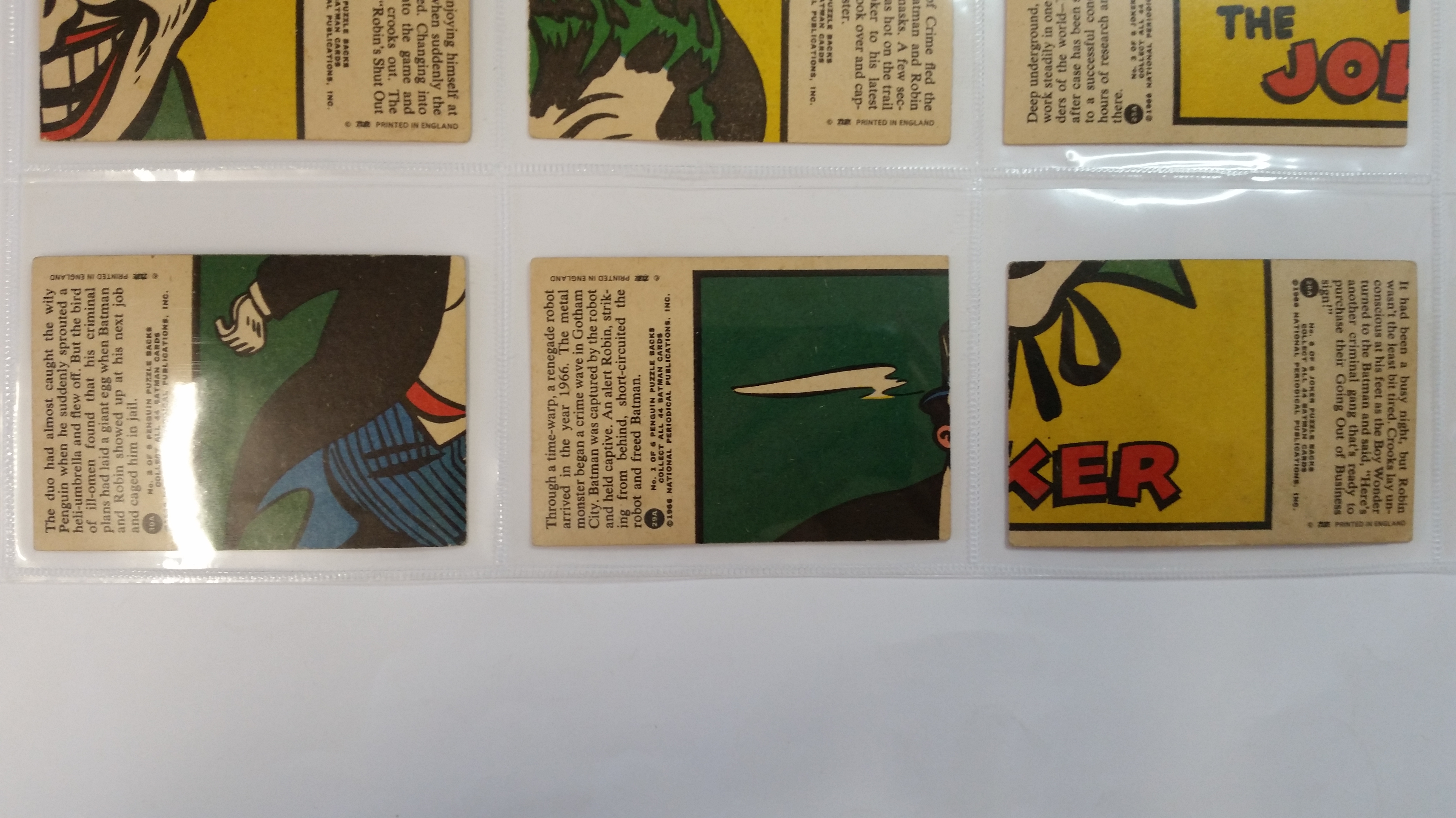 A. & B.C. GUM, Batman (1a-44a), complete, VG to EX, 44 - Image 13 of 19