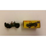 MILITARY, metal Dinky Toys, no. 674 Austin Champ, with original box (slight damage), VG