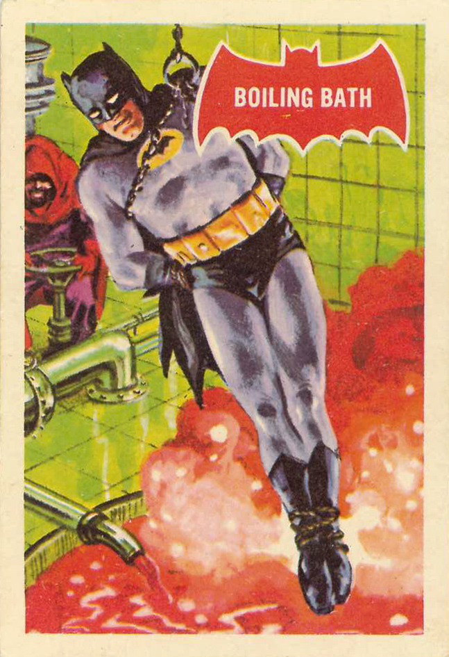 A. & B.C. GUM, Batman (1a-44a), complete, VG to EX, 44