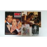 CINEMA, James Bond signed selection, inc. photos, Hallie Berry & Barbara Bach ( 8 x 10 and smaller);