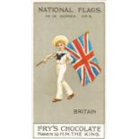FRY, National Flags, complete, slightly uneven trim, VG to EX, 15