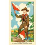 SCOUTING, correspondence cards, Boy Scout & Girl Guide, both by Western & Southern Life Insurance