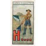 COPE, Boy Scouts & Girl Guides, signalling G & H (Scandinavian), S & V, English), G to VG, 4