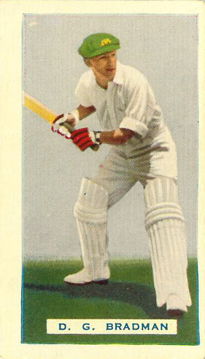 HOADLEY, Test Cricketers (1938), complete, corner clipped (1), creased (3), some corner knocks, P (