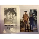 CINEMA, signed photos, inc. Dustin Hoffman (The Graduate promo), Jon Voight (magazine issue for