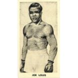 CARTLEDGE, Famous Prize Fighters, inc. Joe Louis, missing No. 23, G to EX, 49