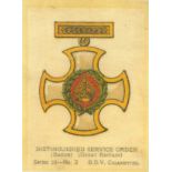 PHILLIPS, medium silks, inc. British Naval Crests (57/108), Orders of Chivalry (24/24) &