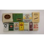 CIGARETTE PACKETS, selection mainly 10's, inc. hulls & sliders; Churchmans, Olympic, Tenner; Nelson,