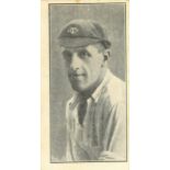 POPPLETON, Cricketers, No. 21 Holmes (Yorkshire), slight foxing, G